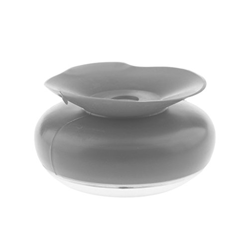 Ventosa de silicona impermeable gris de 75x35 mm para cocina y ducha 4