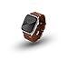 Produktbild JT Berlin Watchband Alex II Vintage | Apple Watch Ultra/42/44/45mm | braun - Aluminium silber | M | 10827