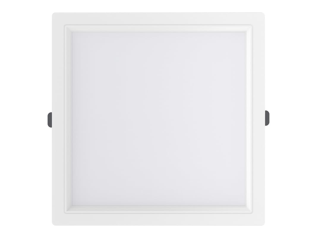 elleys' Hi-Fi OLLO 3 watt Slim EDGELIT Led Panel Light for Celling |Energy Saving | Up to 4 kV Surge Protection |False Ceiling Lights | Natural White Light |BIS Certified |Square led Light_Pack of 8