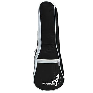 A-Star Ukulélé soprano Sac de transport rembourré - Les Beatles, Paul McCartney, John Lennon, RIngo Starr, George Harrison
