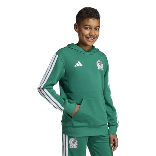 adidas Unisex-Kids FMF Mexico Alphaskin Hoodie, Bold Green, Small by adidas - Used condition - CA$23.49