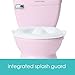 Summer Infant My Size Potty with Transition Ring & Storage, Pink -Realistic Potty Training Toilet-Features Interactive Toilet Handle, Removable Potty Topper and Pot, Wipe Compartment and Splash Guard