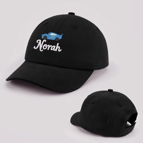 Image of Personalized Baby Infant Baseball Cap Custom Boys Girls Embroidered Sun Hat Custom Trucker Hats for Toddler Kids