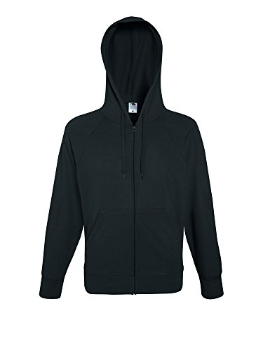 Fruit of the Loom Zip Front Lightweight Felpa con