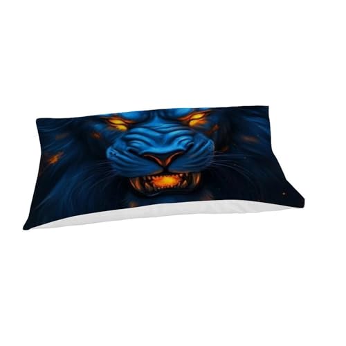 Housse de couette single 135x200 microfibre animaux imprimé 3D
