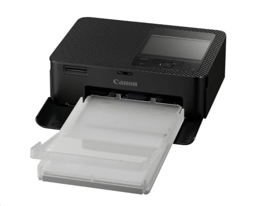 Canon SELPHY CP1500 Imprimante Photo Mobile avec kit de Papier, Noir, imprimante Bluetooth sans Fil, avec Accessoires, compacte et légère, Mi 54 Feuilles de Papier au Format Carte Postale 4 x 6