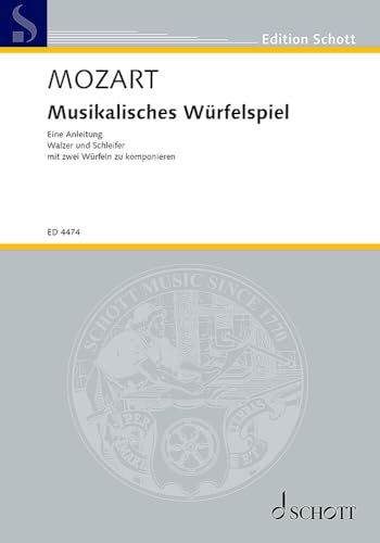 Preisvergleich Produktbild Musikalisches Würfelspiel: Eine Anleitung. Klavier.