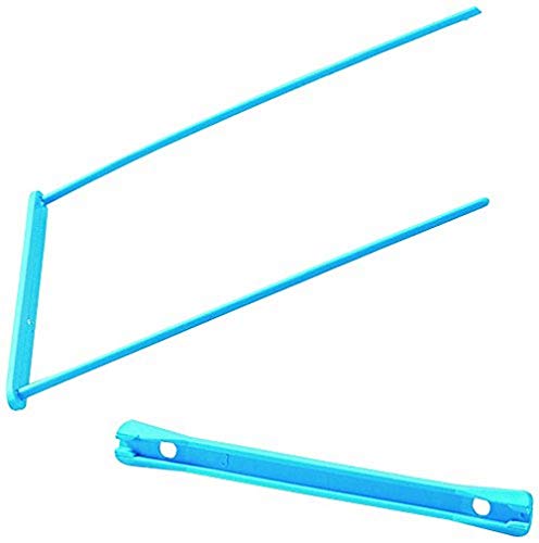 Lot De 50 Relieurs Universels FAST Bleus - Plastique Semi-rigide Pour Archives - Capacité 10cm