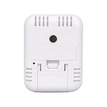 Orret Home Mini Masa Üstü Dijital Termometre ve Nem Ölçer – Kompakt Isı ve Nem Ölçer, Ev, Ofis ve Çocuk Odası İçin Mıknatıslı Yapışabilir Mini Termometre Higrometre