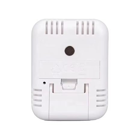 Orret Home Mini Masa Üstü Dijital Termometre ve Nem Ölçer – Kompakt Isı ve Nem Ölçer, Ev, Ofis ve Çocuk Odası İçin Mıknatıslı Yapışabilir Mini Termometre Higrometre