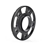 Entretoises de roue en alliage d'aluminium pour Benz pour Classe C, noires, 5x112 CB 66,6 mm, 2 pièces, adaptateurs de moyeu, accessoires de décoration de roue de voiture