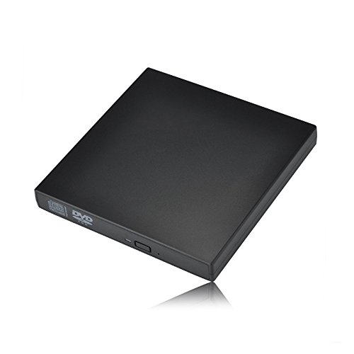 Lecteur CD externe USB 2.0 au design ultra fin pour PC de bureau