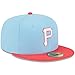 New Era Pittsburgh Pirates 59FIFTY 2-Tone Color Pack Fitted Cap, Hat (US, Numeric, 7 1/8, Blue)