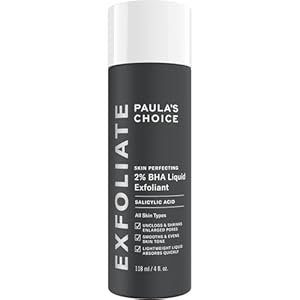 Paula’s Choice SKIN PERFECTING 2% BHA Liquid Exfoliant with Salicylic Acid, Facial Polish for Enlarged Pores, Wrinkles & Fine Lines, Suitable for Blackhead-Prone Skin, Fragrance-Free