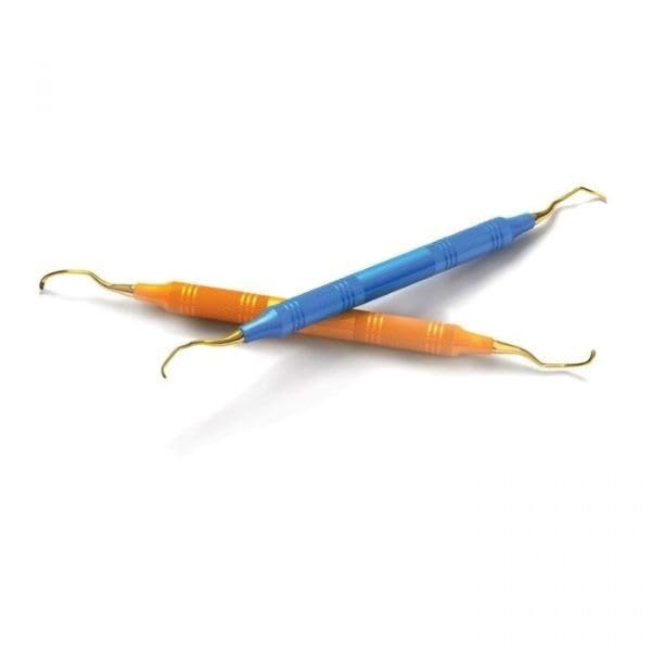 American Eagle Instrument AEGEK2XPX Golden Eagle Gracey Curette Kit #2 Resin