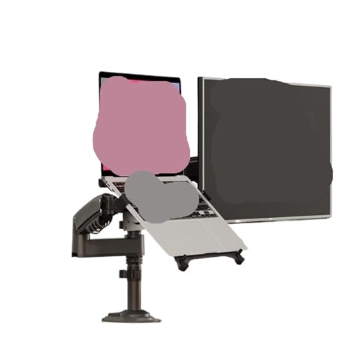 Support de refroidissement combiné H180-FP avec double bras articulé à gaz ergonomique