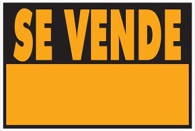 Wurko - Cartel&Quot;Se Vende&Quot; 70 X 50 Cm