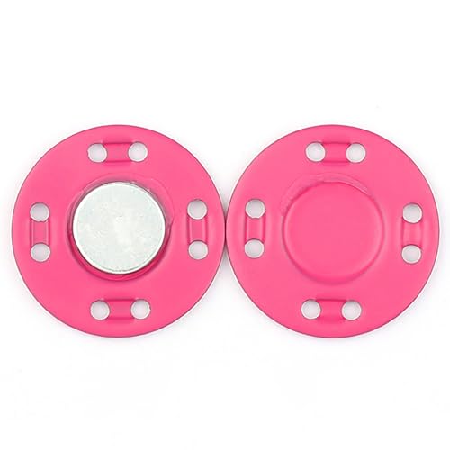 malianna - 5 PCS/Set Magnet Buttons Sewing Supplies Magnetic Metal Buckle 5 Pairs Invisible Snap Buttons Fastener for Clothing Coat Handmade DIY Accessory