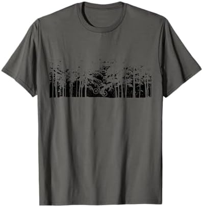 Mountain Bike Forest MTB Biking Downhill Mountain Biker T-Shirt
