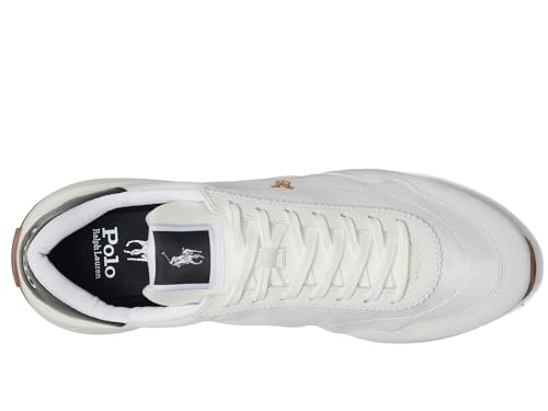 Image of POLO RALPH LAUREN Men's Train 89 Suede-Paneled Sneakers