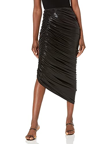 Norma Kamali Diana Long Skirt, Black, XS/29