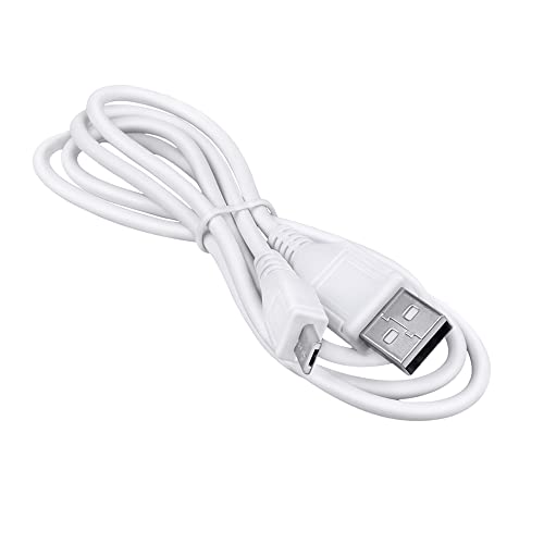 Digipartspower 5ft White Micro USB Charger Cable Cord for Samsung Galaxy Core Amp Prime Lead