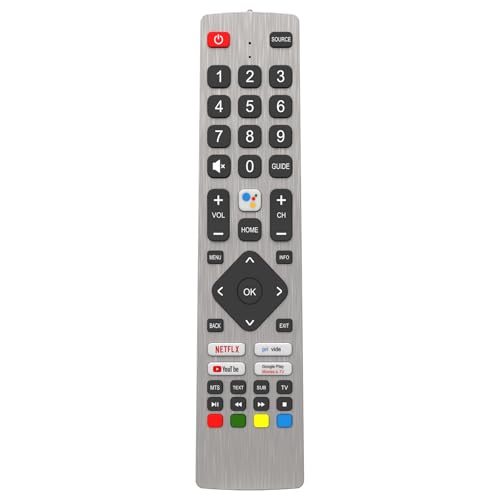 FOXRMT Replacement Sharp TV Remote Control Universal for Sharp TV Remote Remote Control for Smart TV with 4 Shortcuts Button No Setup Required