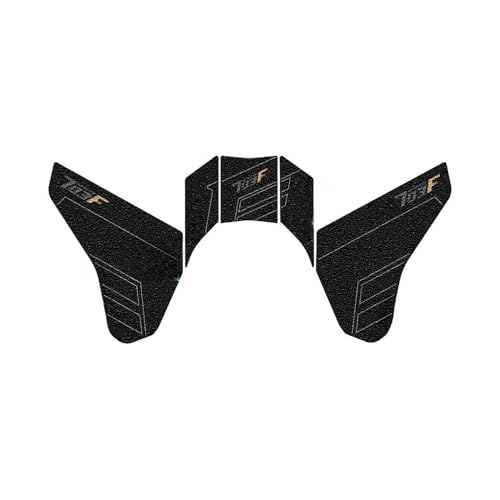 Autocollant réservoir moto protection pad traction côté genou 703F 2025