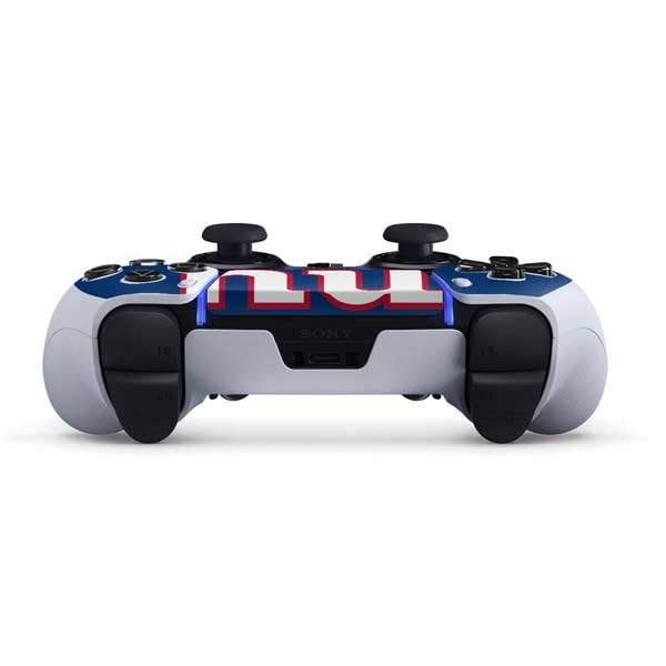 Skinit Decal Gaming Skin Compatible with PS5 DualSense Edge Pro Controller - Officially Licensed NFL New York Giants Large Logo Design
