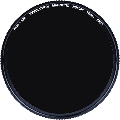 Filtre magnétique antichoc ND1000 Kase 72mm avec verre optique basse réflexion