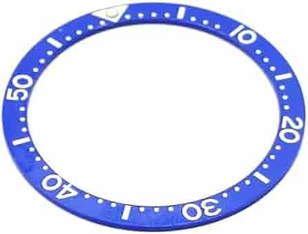 Anello Lunetta Orologio In Alluminio - Sostitutivo Per Seiko, Verde, Diametro Esterno 37.5mm - Foto 7