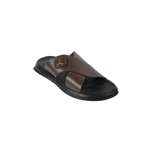 Image of Mochi Men Contemporary Leather Comfortable Slippers