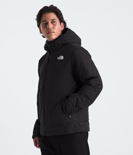 THE NORTH FACE Men's Junction Insulated Hoodie | Water Resistant With Heatseeker Insulation, 3-piece Hood & Zip Pockets3
