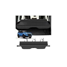 Powerty Retractable Cargo Cover for 2024-2026 Toyota Land Cruiser Prado LC250 J250/ Lexus GX550 Accessories, Carbon Fiber Texture Trunk Cover Privacy Screen Rear Security Shadewith Extented Cover