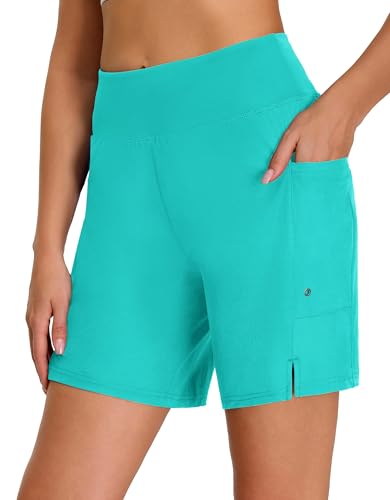 Short de bain taille haute femme galbant fini les maillots qui glissent