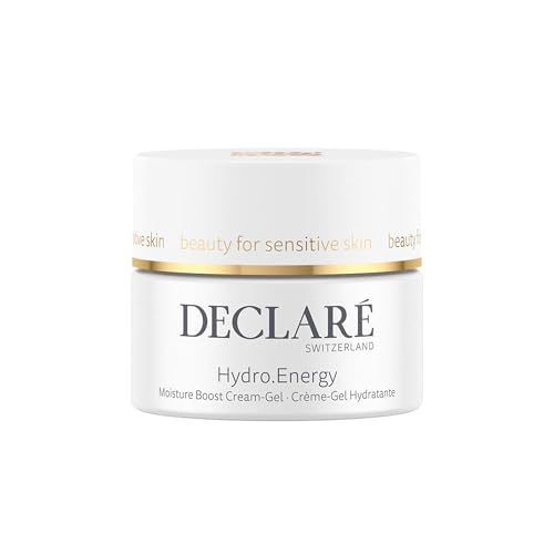 Declaré Hydro Energy 50 ml – Crème visage pour une sensation de fraîcheur et d'hydratation - avec acide hyaluronique, vitamine E, C - réduit les rides de sécheresse - Pour tous les types de peau