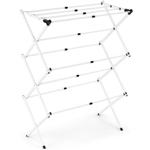 Tendedero plegable vertical extensible aluminio