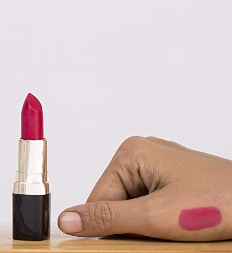 Image of Barva 100% Natural & Moisturising Lipsticks made using Clarified Butter, Kokum butter and Mineral Colours, 4.3g (Seduce 329)