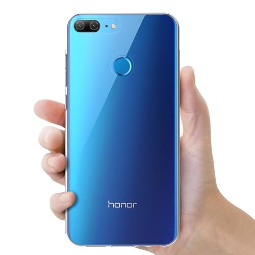 Image of COVERBLACK Soft Rubber Silicon Clear Case Back Cover Compatible for Honor 9 Lite - Transparent