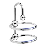 Dilator Harnröhre mit Eichelring, Penisringe erotisches Sexspielzeug Harnröhren Dilatatoren, Sex Spielzeug Masturbator Harnröhre Katheter Perlen für Männer (27 MM)