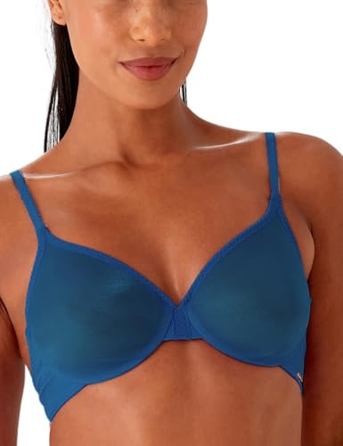 Image of Gossard Glossies Sheer Underwire Bra - Barely-There Moulded Plunge, Invisible Under Clothing