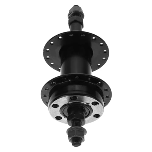 BESPORTBLE 1 Pc Cubo de Bicicleta Centro Cubo de Freno Metal Bicicleta Accesorios Herramienta de reparación de Bicicletas buje Trasero Antes y después de Componente Eje Llevando Planchar