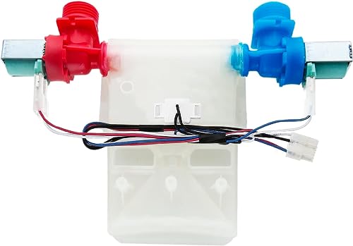 W11210459 W10869799 Washer Water Inlet Valve Compatible with Whirlpool Kenmore May-tag Crosley Amana Inglis Replacement for W10701459 W11025984 ap6329217 W10838319 W11038711 33190190 W11210459VP