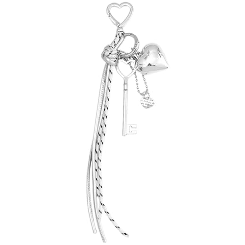 TOWARDSNAN Soporte multifuncional de piel sintética tejida a la moda, llavero de cadena para llaves y teléfonos móviles, elegantes diseños de llaveros, K4047
