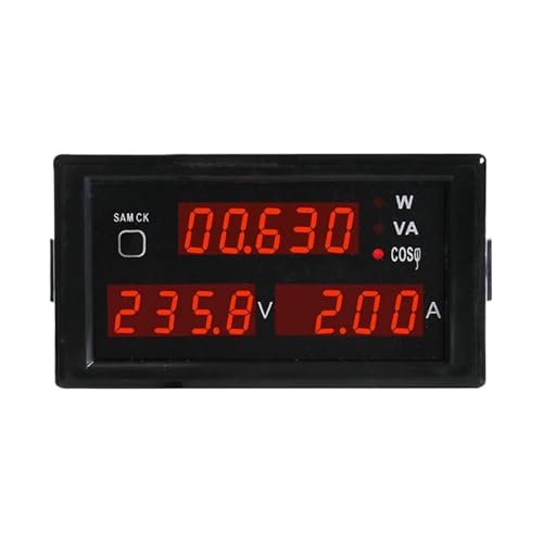 Compteur de puissance AC DL69-2048 multifonction 220V 100A avec affichage numérique