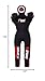 Un-Filled Grappling Dummy Wrestling Dummy Jiu Jitsu Dummy for BJJ MMA Judo Karate Training Adult Kids and Youth Practice Tackling Dummies (Black, 6ft / 72