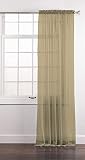 Stylemaster Elegance Sheer Voile, 60" X 95" | Panel, Bisque