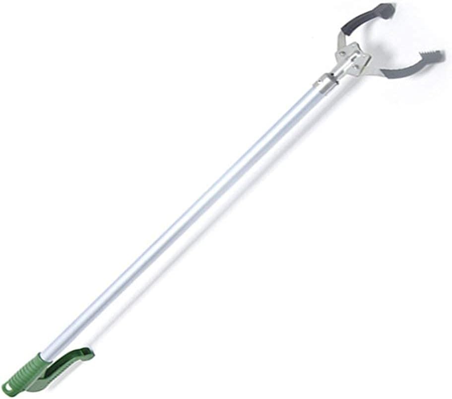 Tool, Pickup Tool, Lightweight Aluminum Reaching Aid with Rubber Gripper, Extender for Elderly, Litter Trash Picker, Garden Nabber,40Cm