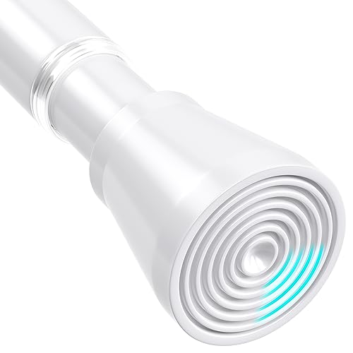 QUDAYE Tension Curtain Rod 28 To 48 Inch White Tension Rod Adjustable