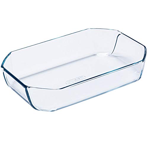 Pyrex Inspiration Fuentes para Horno, Acero Inoxidable, Transparente, 30 x 20 cm